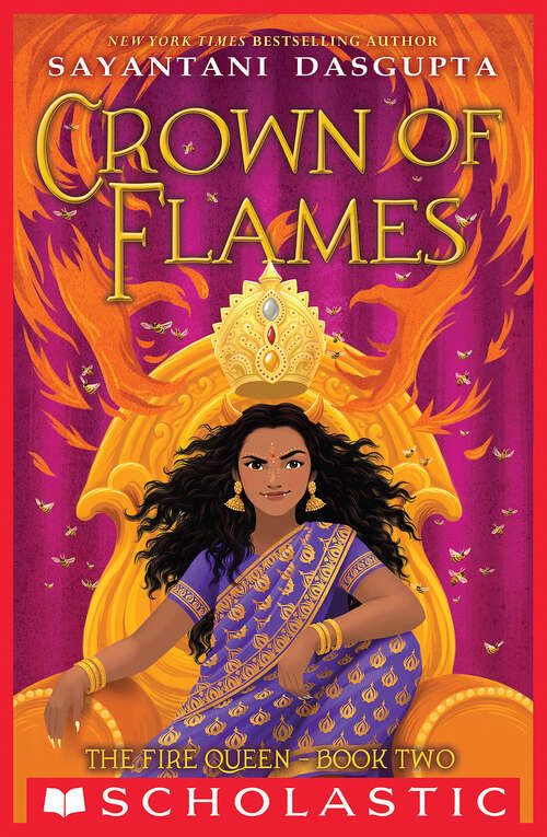 Book cover of Crown of Flames (The Fire Queen #2)