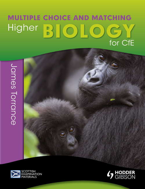 Book cover of Higher Biology for CfE: Multiple Choice and Matching