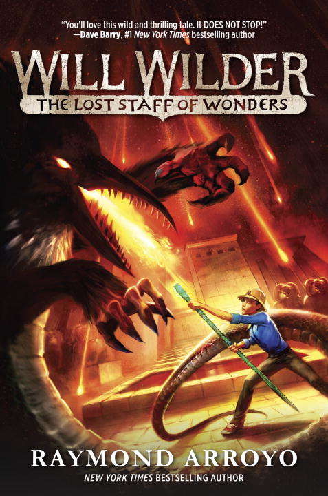 Book cover of Will Wilder #2: The Lost Staff of Wonders