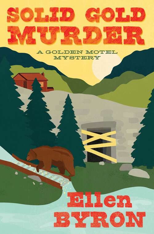 Book cover of Solid Gold Murder (A Golden Motel Mystery)