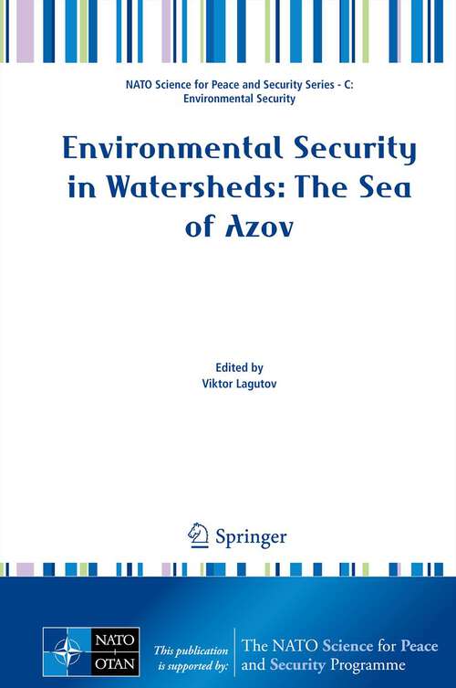 Book cover of Environmental Security in Watersheds: The Sea of Azov