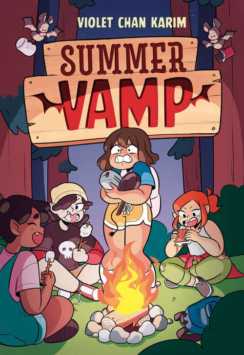Book cover of Summer Vamp: (A Graphic Novel)