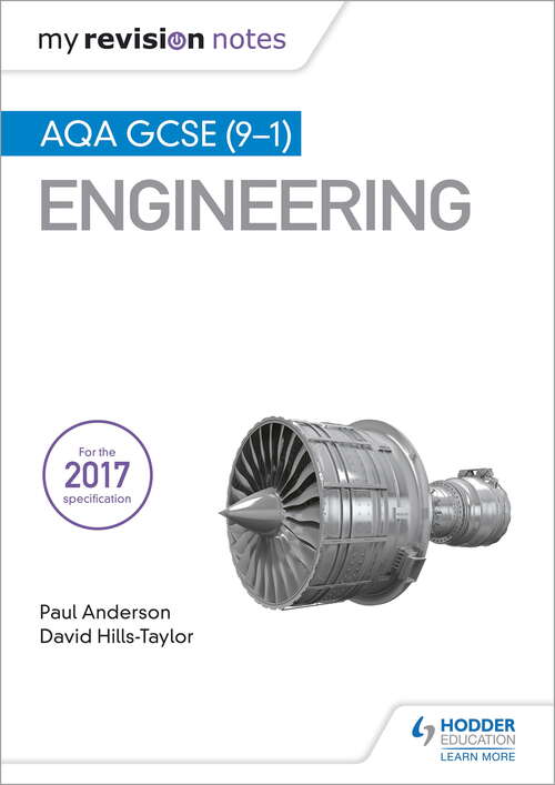 Book cover of My Revision Notes: Aqa Gcse (9-1) Engineering Epub (Mrn Ser.)