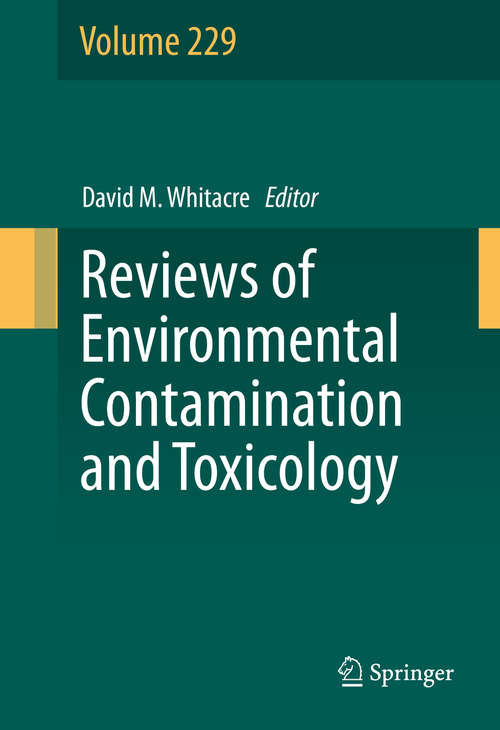 Book cover of Reviews of Environmental Contamination and Toxicology: 229