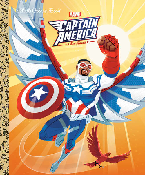 Book cover of Captain America: Sam Wilson (Little Golden Book)