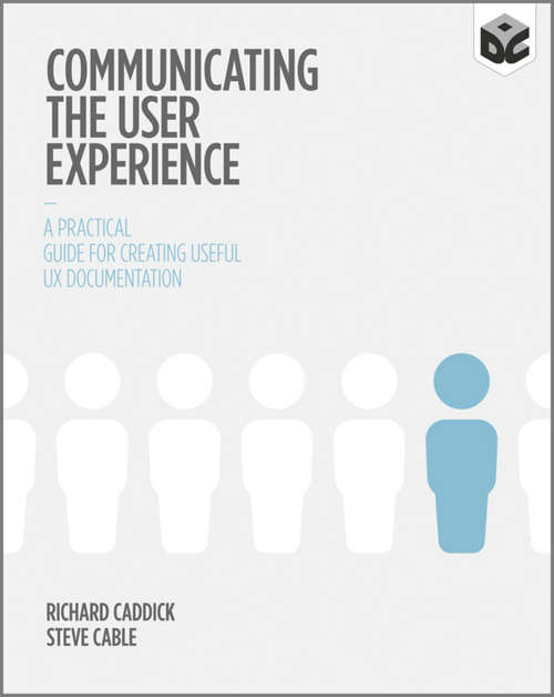 Book cover of Communicating the User Experience