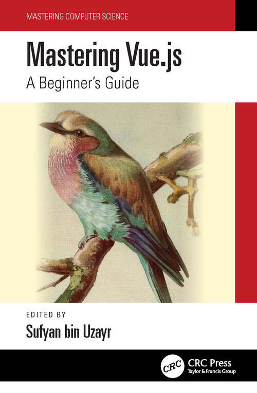 Book cover of Mastering Vue.js: A Beginner's Guide (Mastering Computer Science)