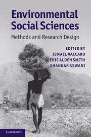 Book cover of Environmental Social Sciences: Methods and Research Design