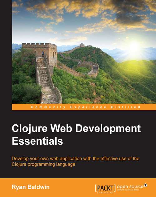 Book cover of Clojure Web Development Essentials