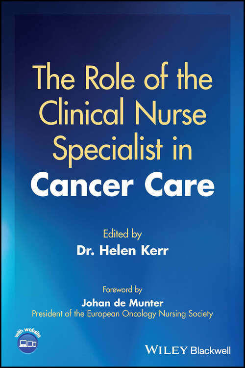 Book cover of The Role of the Clinical Nurse Specialist in Cancer Care