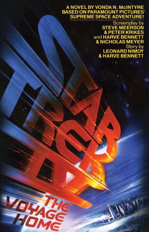Book cover of Star Trek IV: The Voyage Home