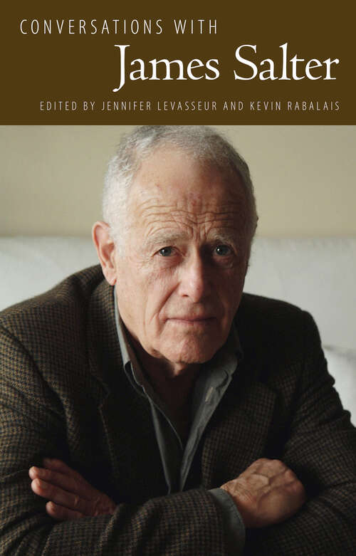 Book cover of Conversations with James Salter (EPUB Single) (Literary Conversations Series)