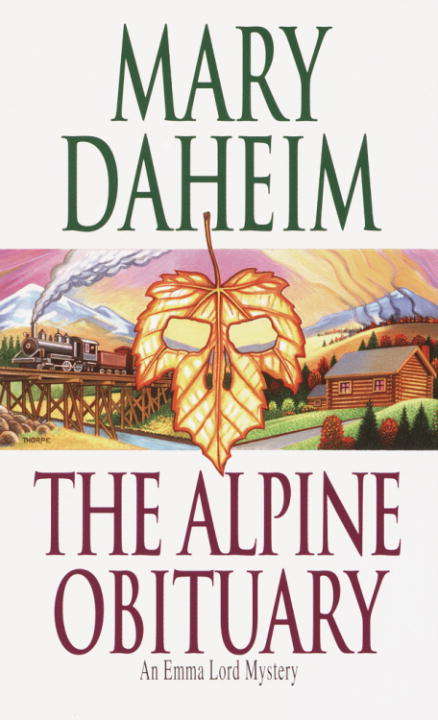 Book cover of The Alpine Obituary