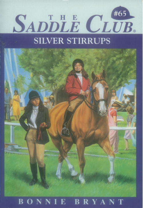 Book cover of Silver Stirrups (Saddle Club #65)