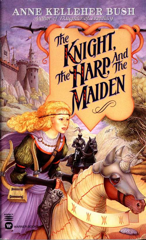 Book cover of The Knight, the Harp, and the Maiden