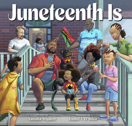Book cover of Juneteenth Is