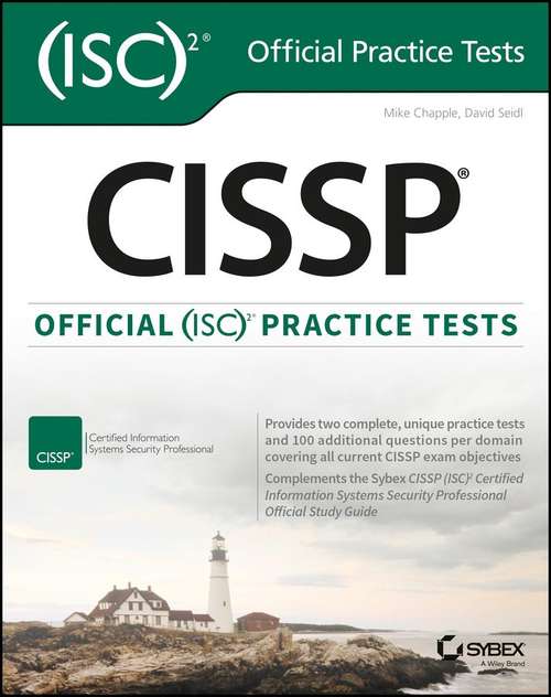Book cover of CISSP Official (ISC)2 Practice Tests
