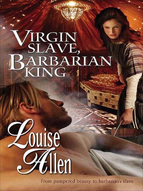 Book cover of Virgin Slave, Barbarian King