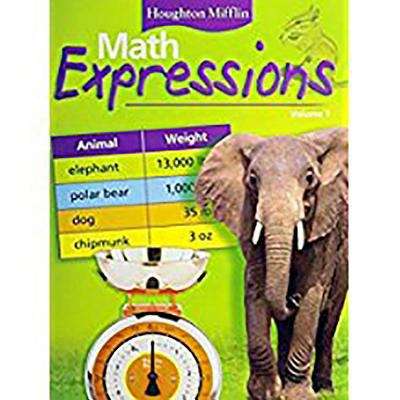 Book cover of Math Expressions [Grade 3], Volume 2