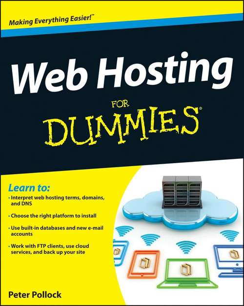 Book cover of Web Hosting For Dummies