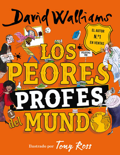 Book cover of Los peores profes del mundo
