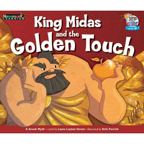 Book cover of King Midas and the Golden Touch: A Greek Myth