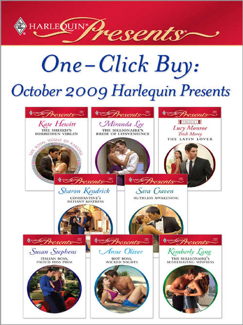 One-Click Buy: October 2009 Harlequin Presents