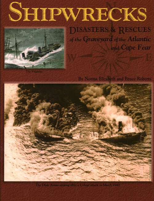 Book cover of Shipwrecks, Disasters and Rescues of the Graveyard of the Atlantic and Cape Fear (2nd Edition)