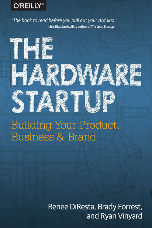 Book cover of The Hardware Startup