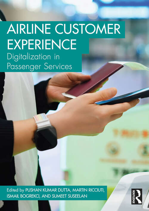 Book cover of Airline Customer Experience: Digitalization in Passenger Services (1)