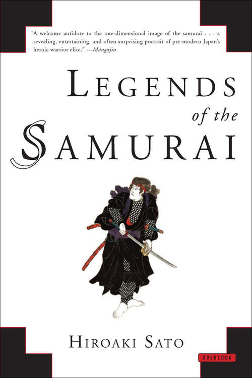 Book cover of Legends of the Samurai
