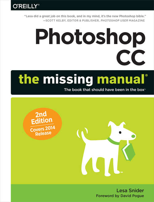 Book cover of Photoshop CS6: The Missing Manual