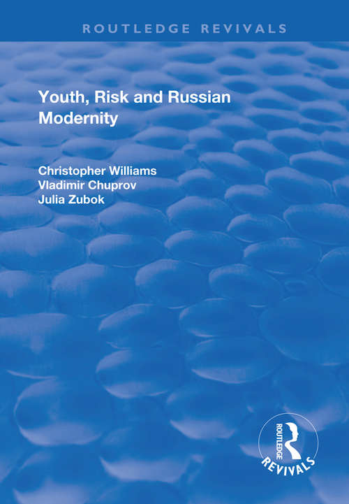 Book cover of Youth, Risk and Russian Modernity