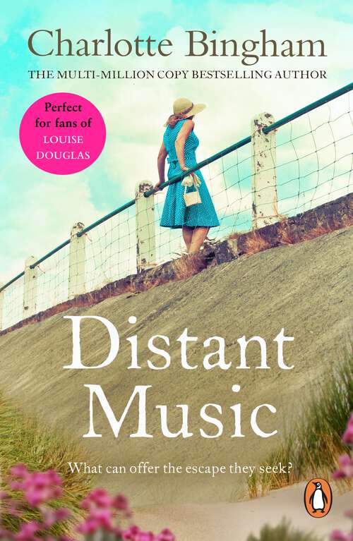 Book cover of Distant Music: an unputdownable saga set in the glamorous world of the theatre from bestselling author Charlotte Bingham