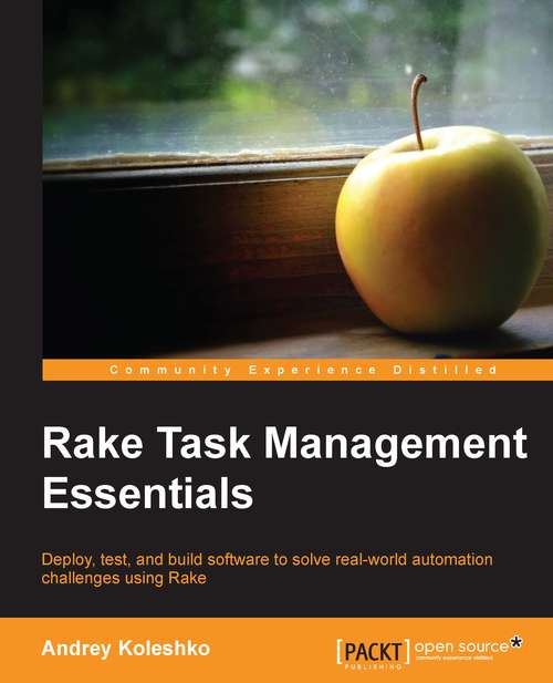 Book cover of Rake Task Management Essentials