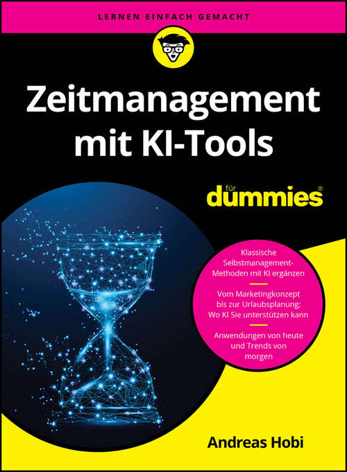 Book cover of Zeitmanagement mit KI-Tools für Dummies (Für Dummies)