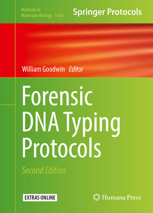 Book cover of Forensic DNA Typing Protocols