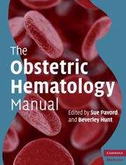 Book cover of The Obstetric Hematology Manual