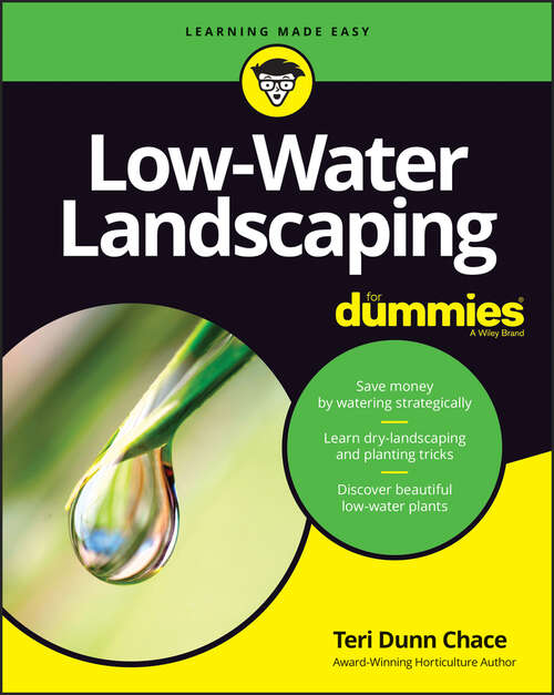 Book cover of Low-Water Landscaping For Dummies