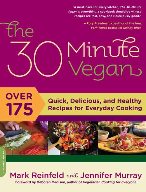 Book cover of The 30-Minute Vegan