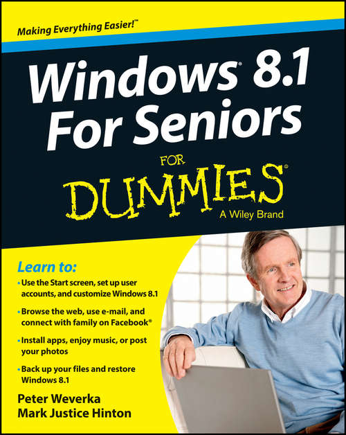 Book cover of Windows 8.1 For Seniors For Dummies