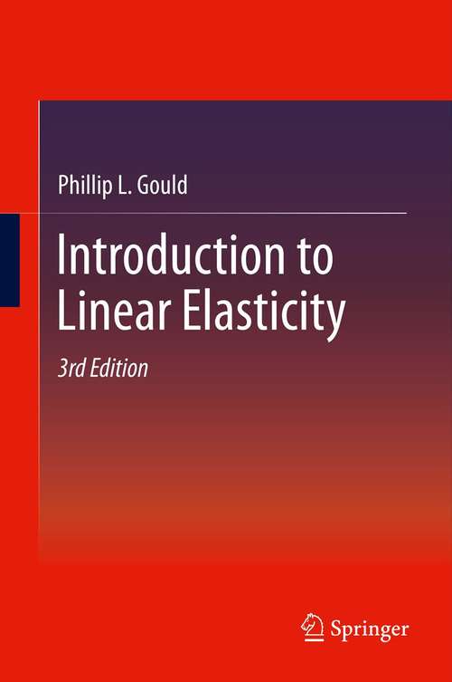 Book cover of Introduction to Linear Elasticity