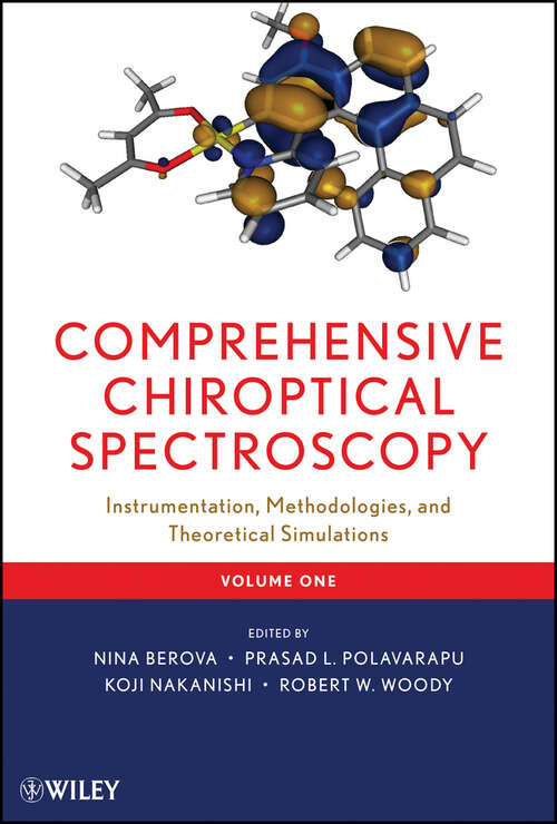 Book cover of Comprehensive Chiroptical Spectroscopy, Instrumentation, Methodologies, and Theoretical Simulations