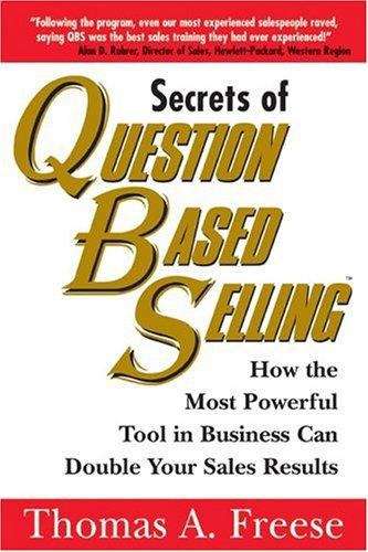 Book cover of Secrets of Question Based Selling