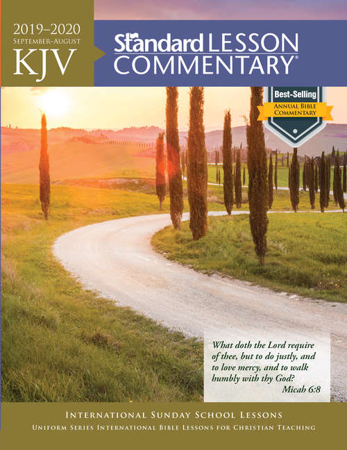 Book cover of KJV Standard Lesson Commentary® 2019-2020 (Standard Lesson Comm)