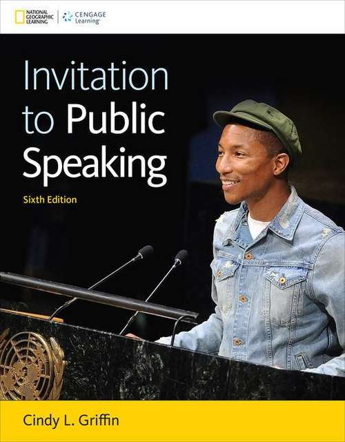 Book cover of Invitation To Public Speaking - National Geographic Edition (6)