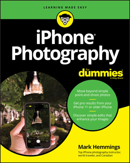 Book cover of iPhone Photography For Dummies