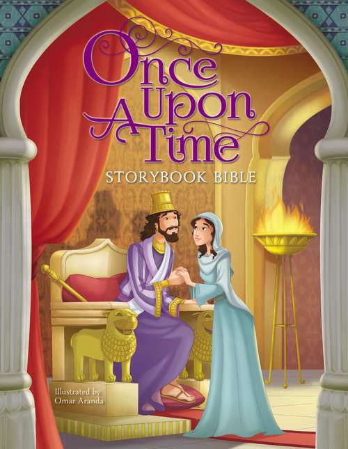 Book cover of Once Upon a Time Storybook Bible