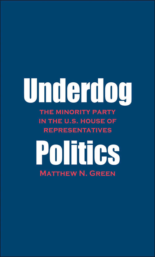 Book cover of Underdog Politics