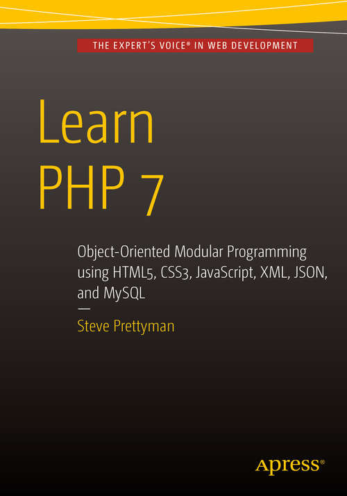 Book cover of Learn PHP 7